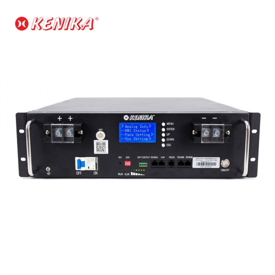 Kenika KLR-S 5100 Rackmounted Lithium LiFePO4 Battery Pack