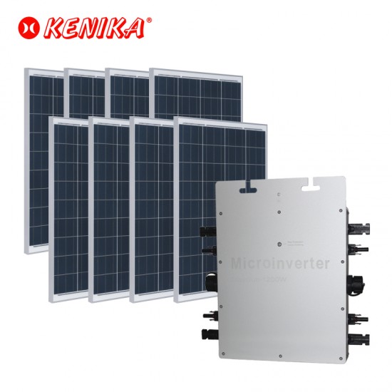 Paket Murah DIY PLTS Rumah 1300VA PA-G1300 Poly 100WP