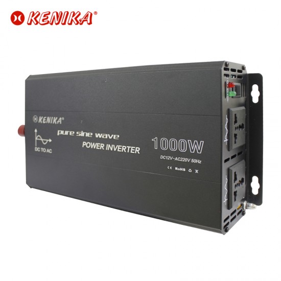 Kenika Power Inverter Pure Sine Wave PSW 1000-12