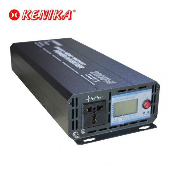 Kenika PSWD 2000-12 Power Inverter 12DC to 220V AC 2000W Pure Sine Wave