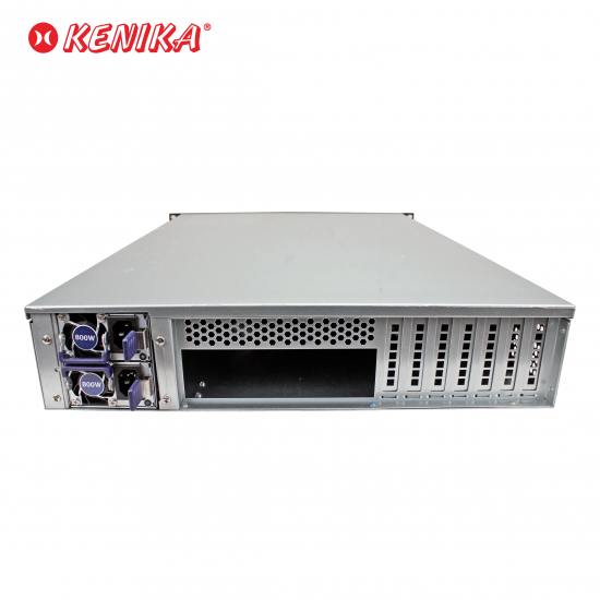 BUNDLING - Kenika Rackmount Server Chassis 2U 650 RMC-2U650 + PSU FSP800W