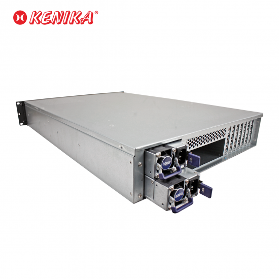 BUNDLING - Kenika Rackmount Server Chassis 2U 650 RMC-2U650 + PSU FSP800W