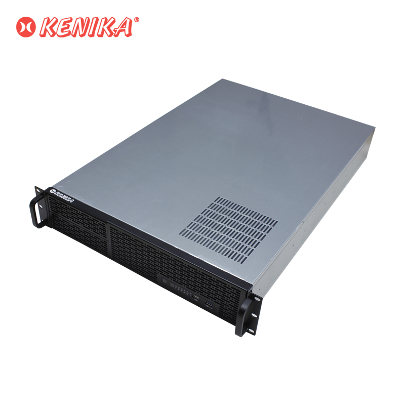 2Uラックマウントケース TGC-F2-650 800W電源 静音ファン交換済 2U ラックマウントケース - Onechassis