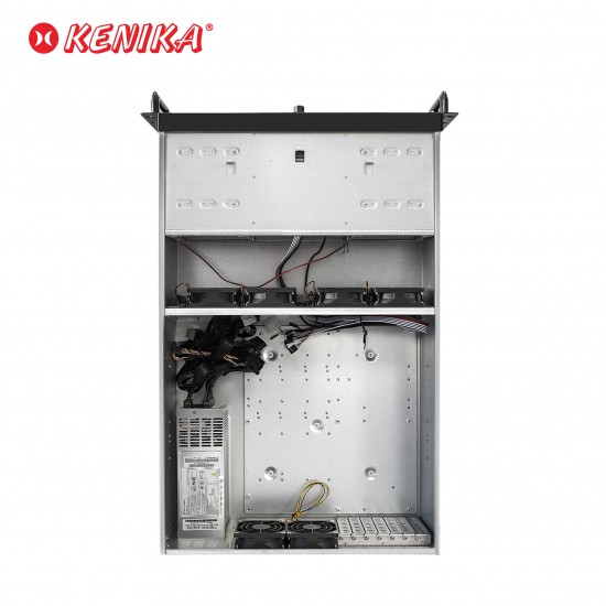 BUNDLING - Kenika Rackmount Server Case 4U 650 RMC-4U650A + PSU FSP800W