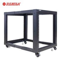 Kenika 12U Open Frame 19" Adjustable ROF-12U