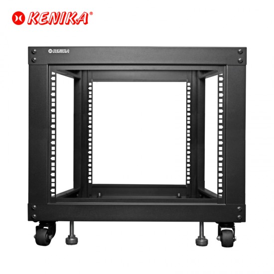 Kenika 8U Open Frame 19" Adjustable ROF-8U